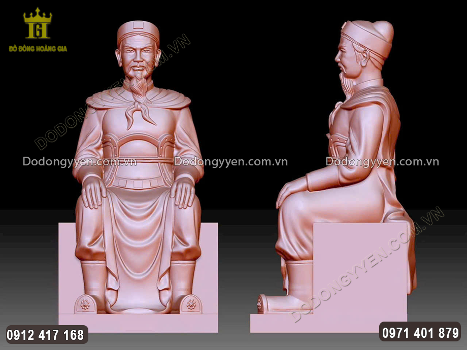 H&igrave;nh ảnh 3D &ocirc;ng Lịch C&ocirc;ng được l&agrave;m kỹ lưỡng